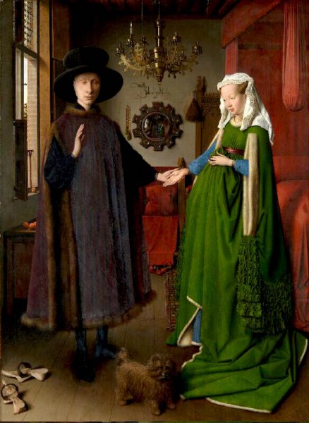 Jan van Eyck’s Arnolfini Portrait 