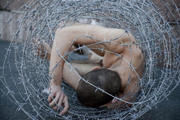 Pyotr Pavlensky practises actionism, an art form with a rich history in Russia