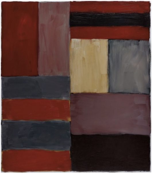 Sean Scully Grey Red 