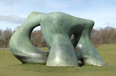 Monumental Henry Moore Sculptures Move Indoors At Gagosian 