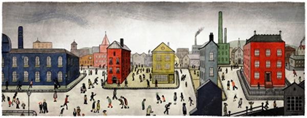 L S Lowry Celebrates His 125 Birthday With Google Doodle