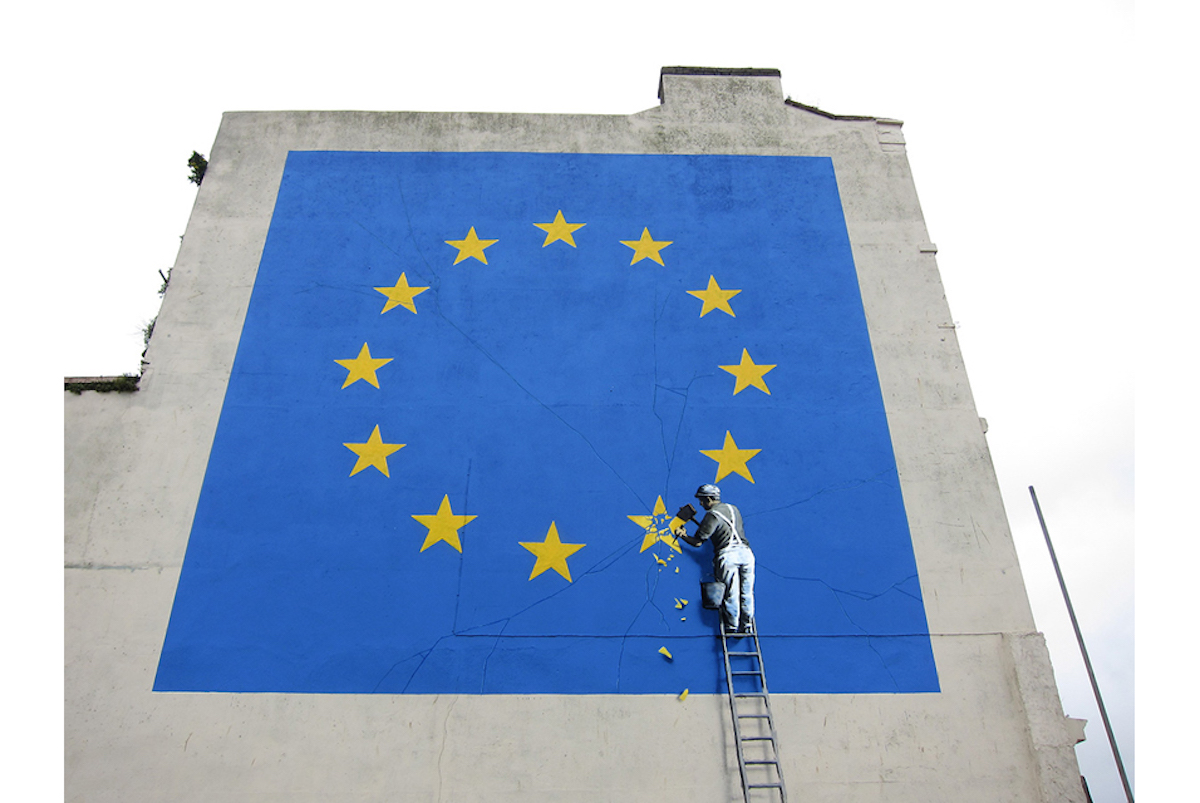 Banksy Brexit Mural In Dover A Sign Of The Times Artlyst