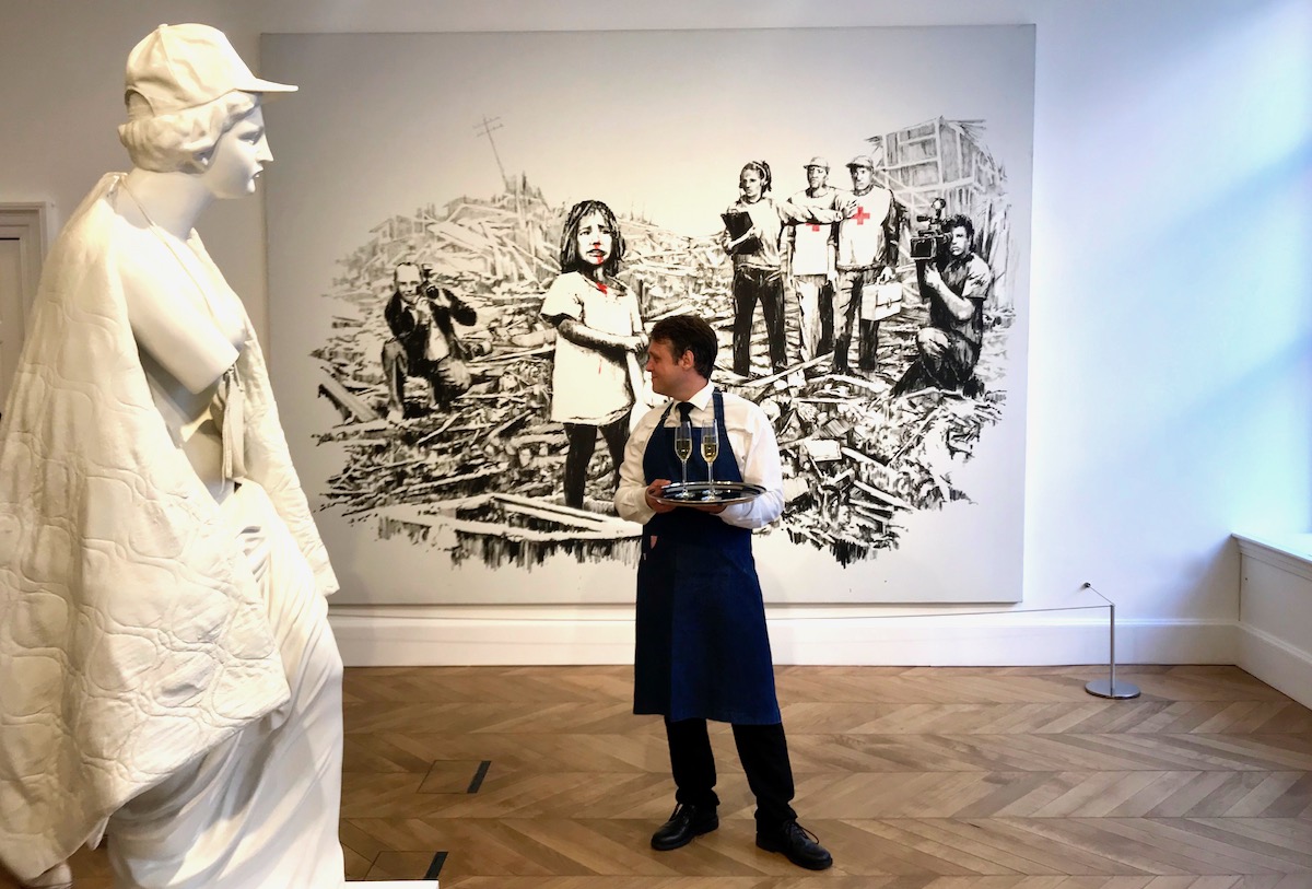 Banksy Goes Mayfair Pest Control Speaks Out Artlyst