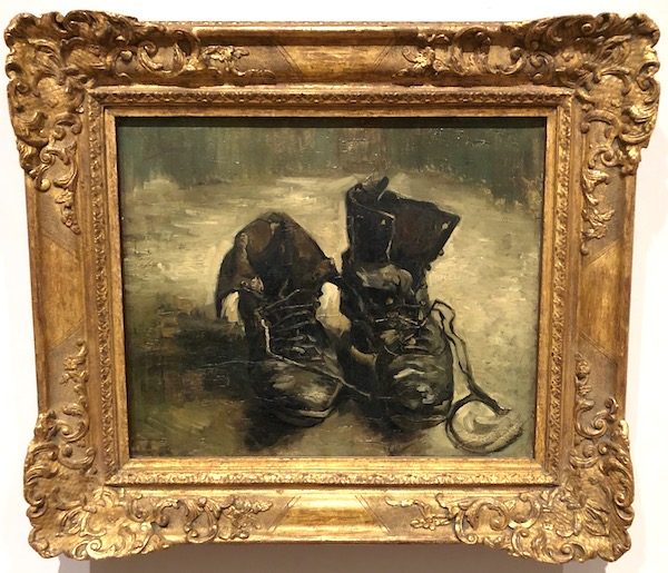 shoes van gogh