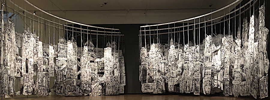 Installation view, The Memories of Stone, Aga Khan Museum, Toronto, 2019, Courtesy Kevork Mourad