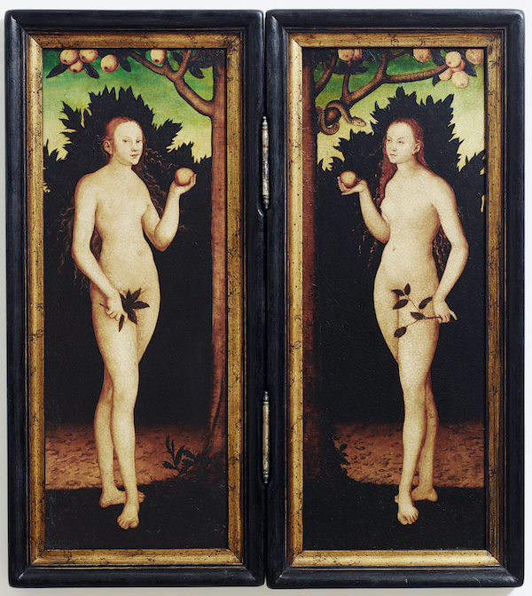 Inspiration Nancy Fouts: Eve and Eve (2014). Nancy Fouts’ Private Collection. Photo: Dominic Lee