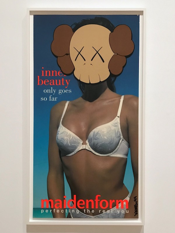 Kaws, “Untitled (Maidenform)”, 1999. Courtesy of the artist and Brooklyn Museum, New York.