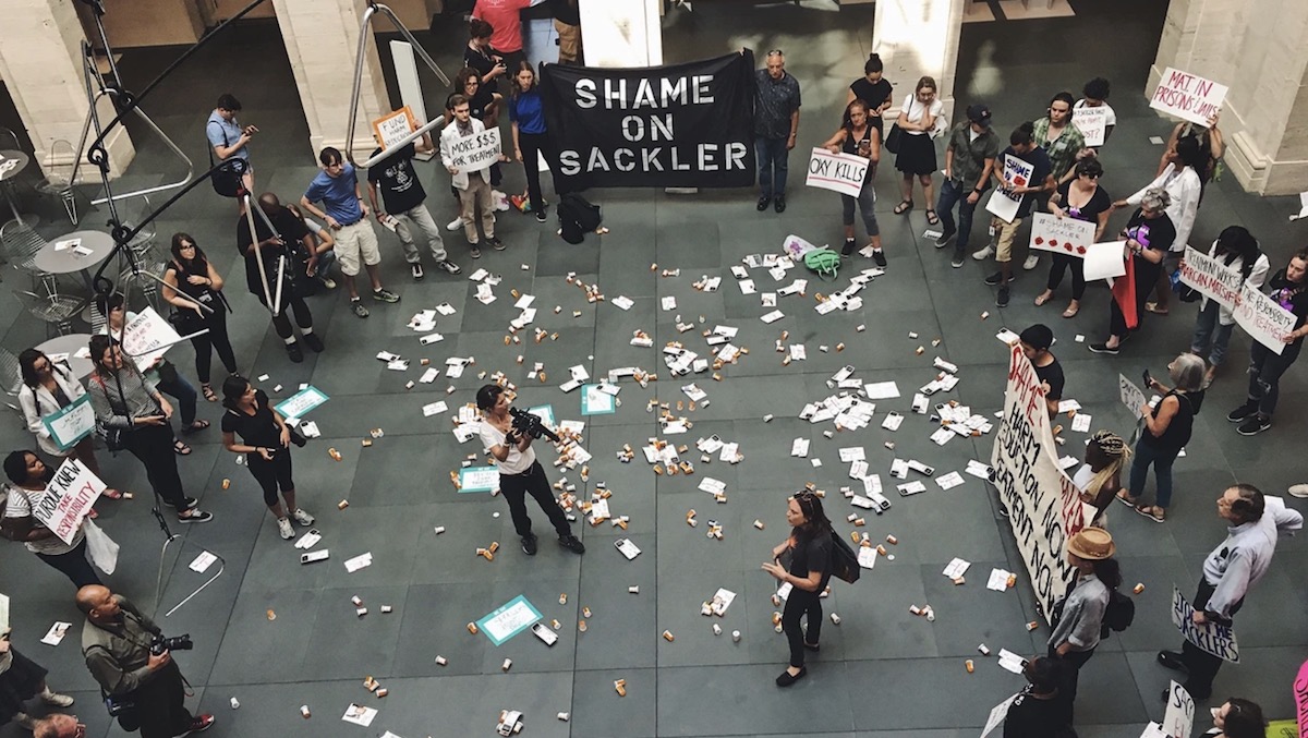 Nan Goldin Harassed By Sackler PI - Olafur Eliasson Climate Initiative - Sotheby's Women-Only Artists Sale - Vimarsana News