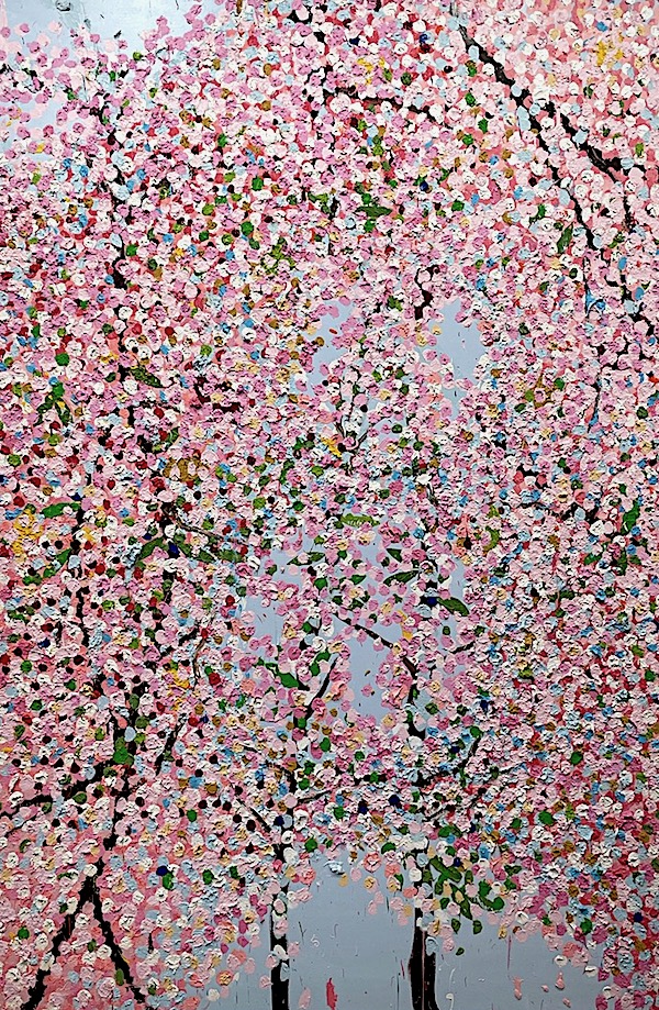 Cerisiers en Fleurs’ (‘Cherry Blossoms’) by Damien Hirst