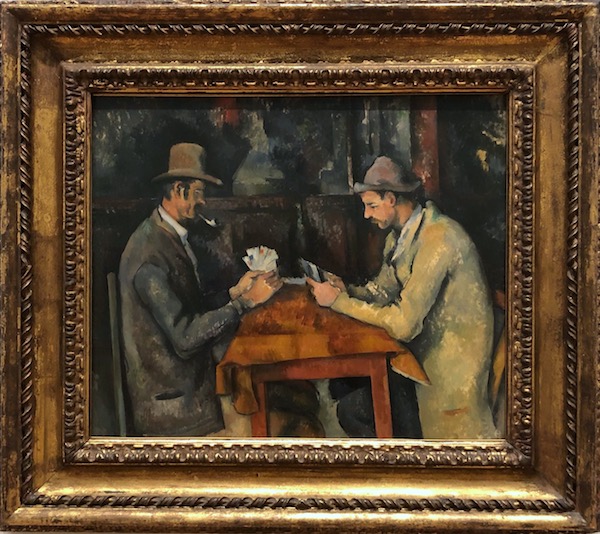 Paul Cezanne The Card Players 1892-96 Courtauld Gallery
