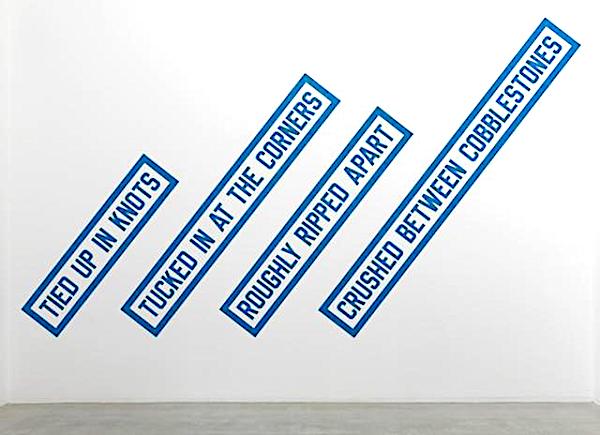 Lawrence Weiner, conceptual art movement, godfather, dies, obituary