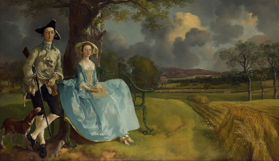 Public Domain File:Thomas Gainsborough - Mr and Mrs Andrews.jpg