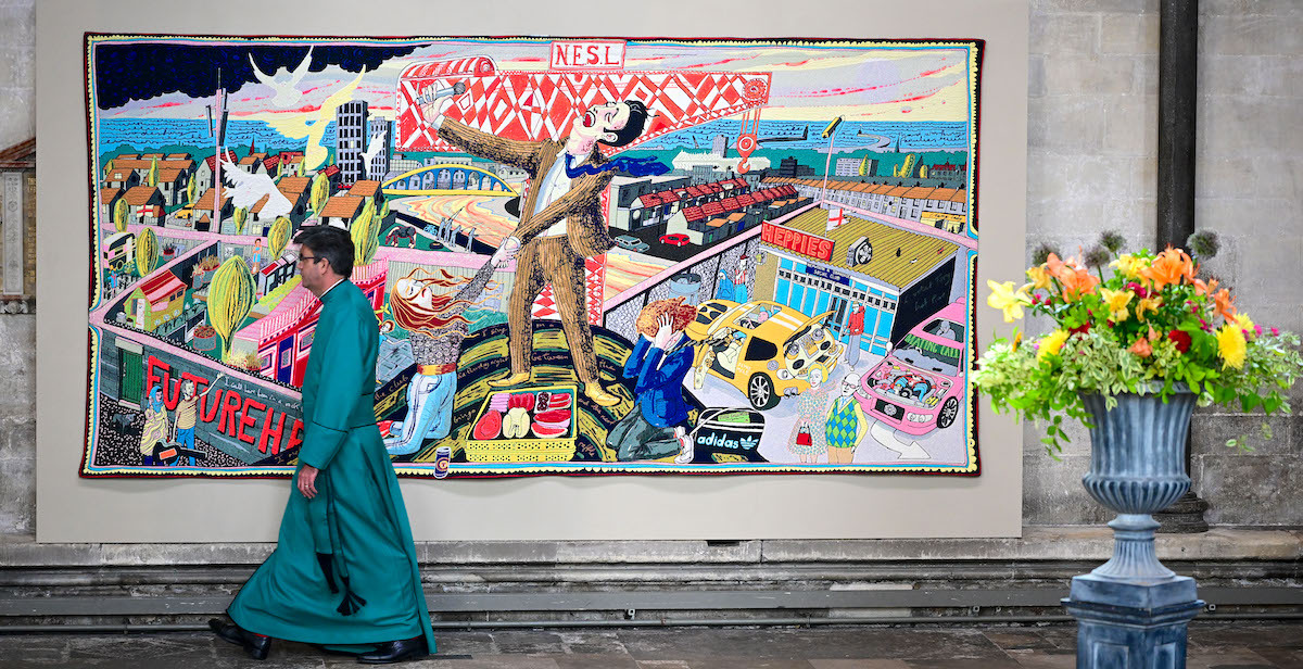 Grayson Perry Tapestries On Show At Salisbury Cathedral - Vimarsana News